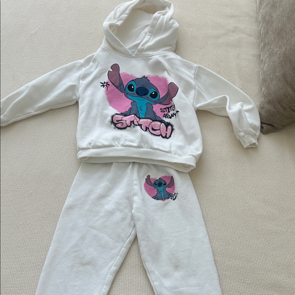 Zara stitch pants sets